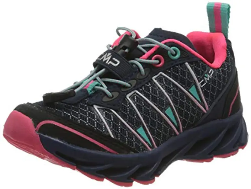 CMP – F.lli Campagnolo Kids Altak Trail Shoe 2.0, Scarpe da Trail Running Unisex - Bambini, Multicolore Navy Pink Fluo A Marina 98bd, 31 EU