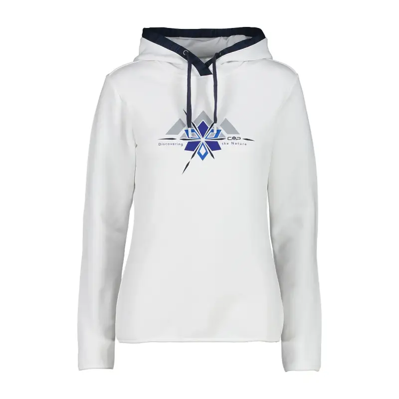 Felpa con cappuccio da donna CMP