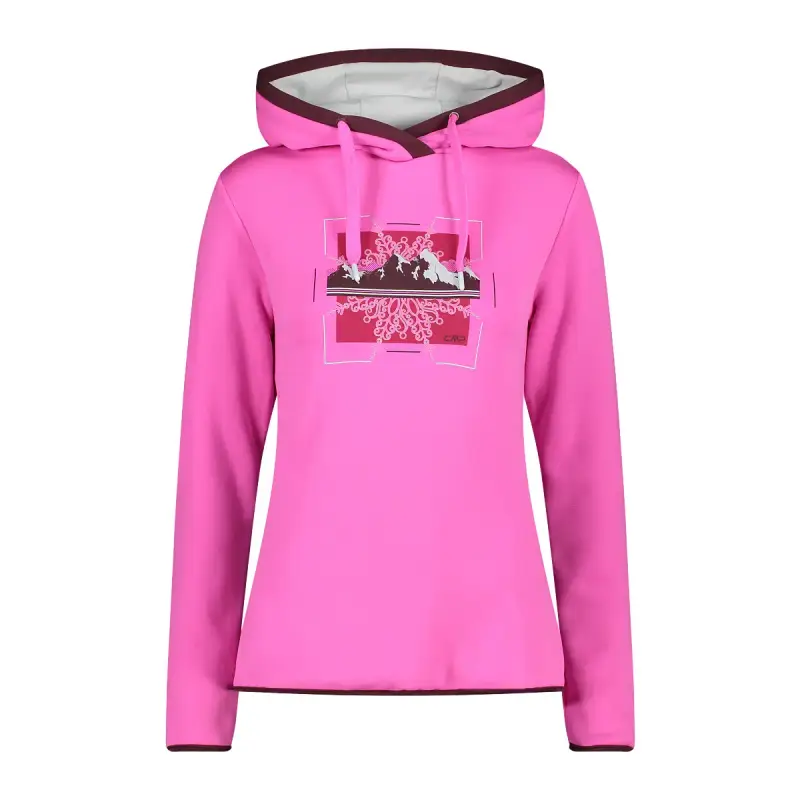 Felpa con cappuccio da donna CMP