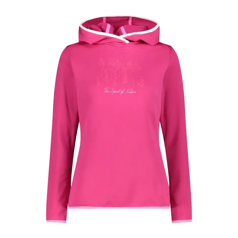 Felpa con cappuccio da donna CMP