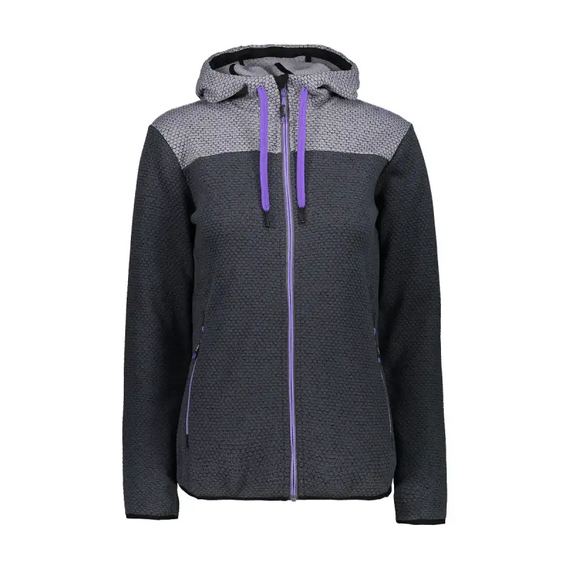 Felpa con cappuccio da donna CMP