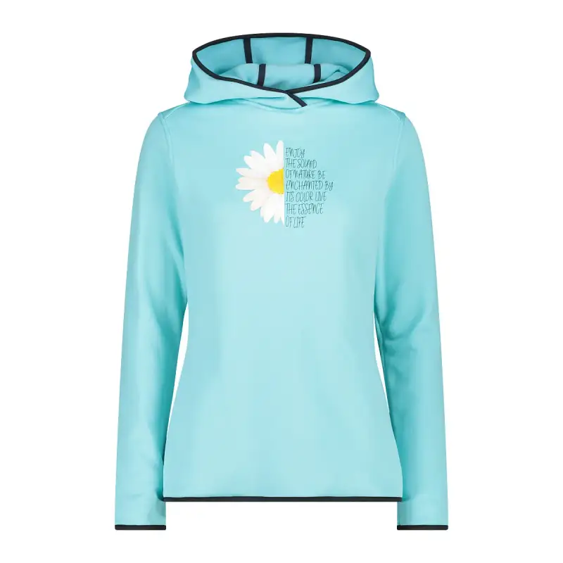 Felpa con cappuccio da donna CMP