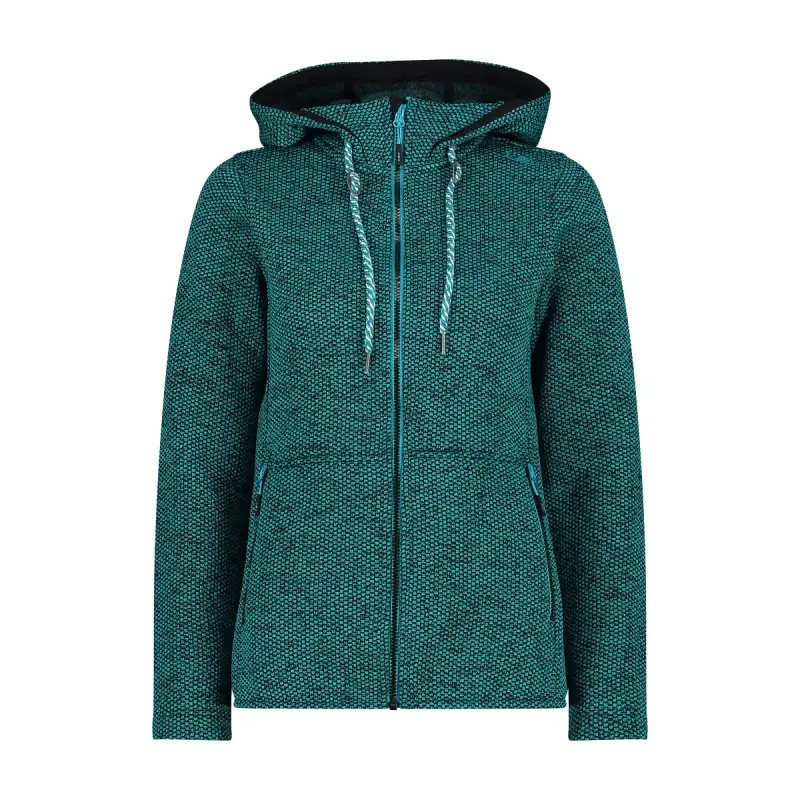 Felpa con cappuccio fissa da donna CMP