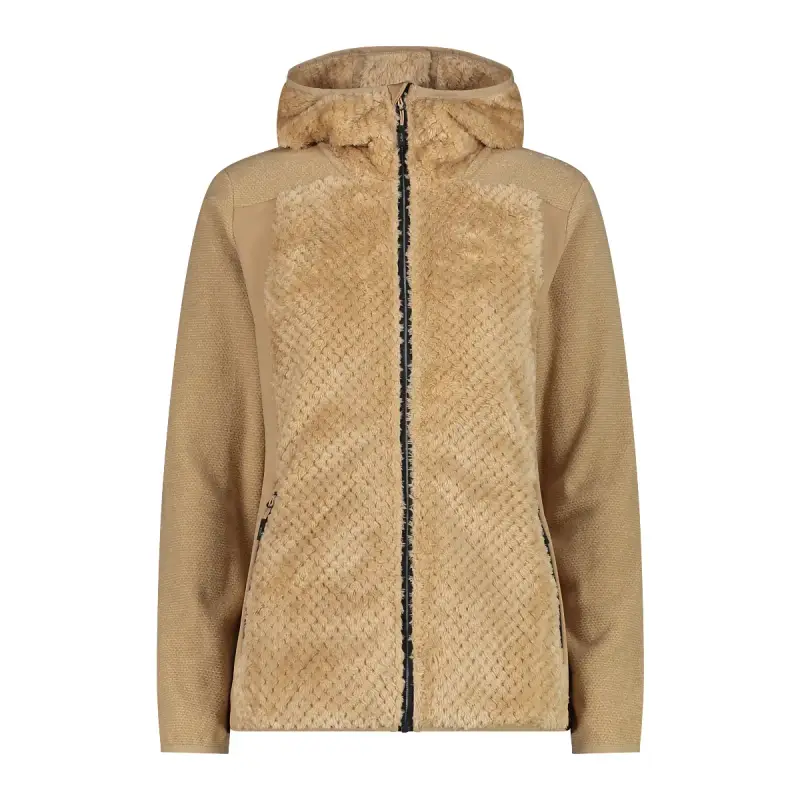 Felpa con cappuccio fissa da donna CMP