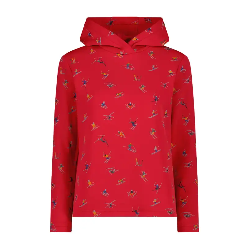 Felpa con cappuccio fisso donna CMP