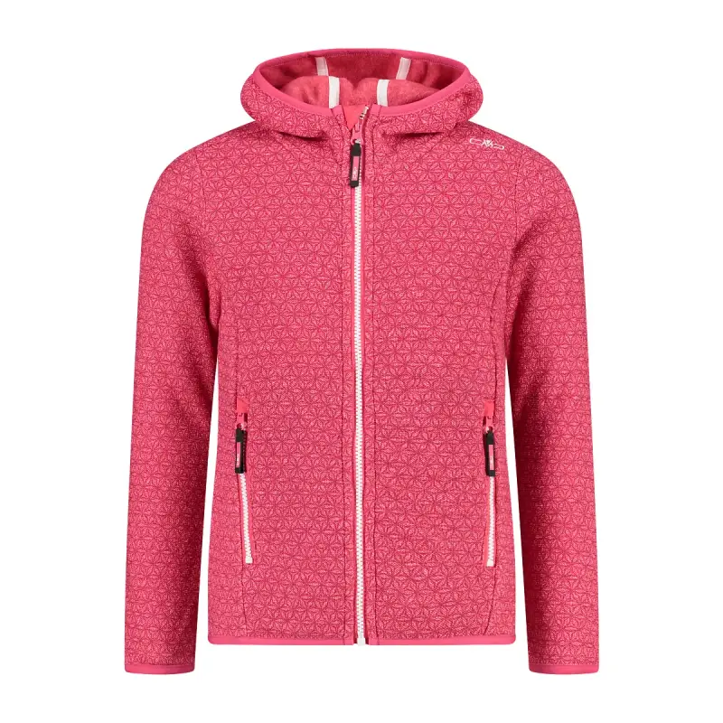 Felpa con cappuccio zip per ragazza CMP