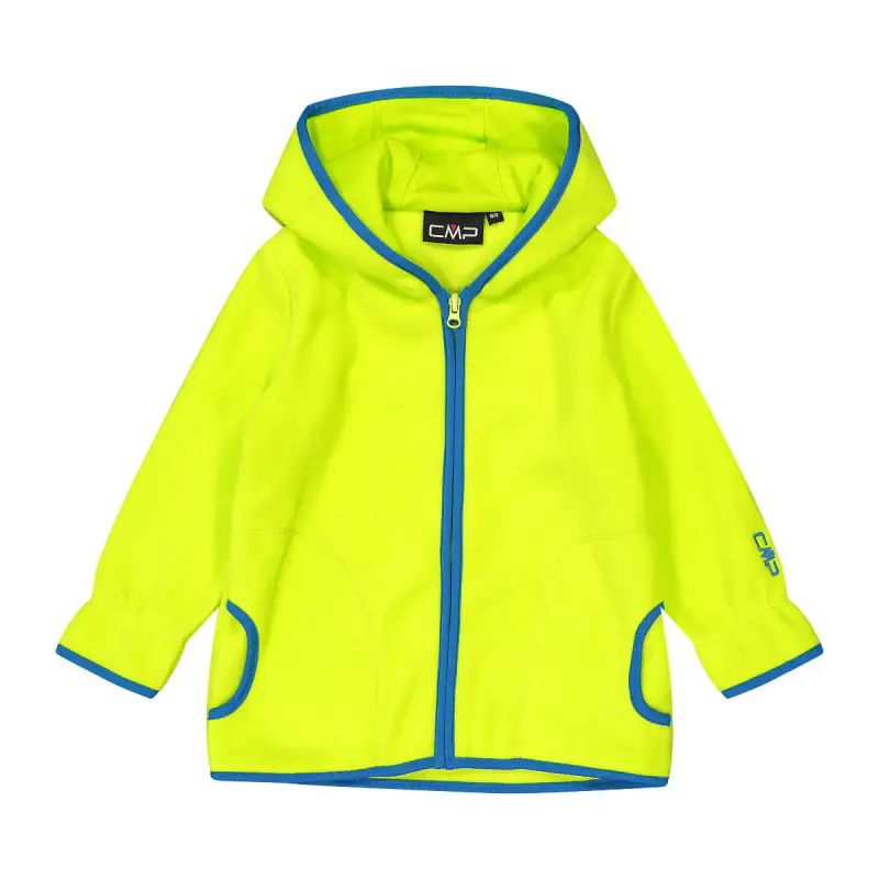 Felpa con cappuccio zipper per bambini CMP Arctic