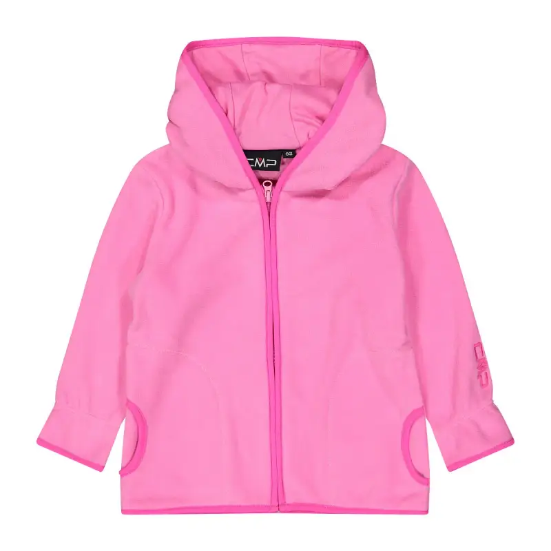 Felpa con cappuccio zipper per bambini CMP Arctic