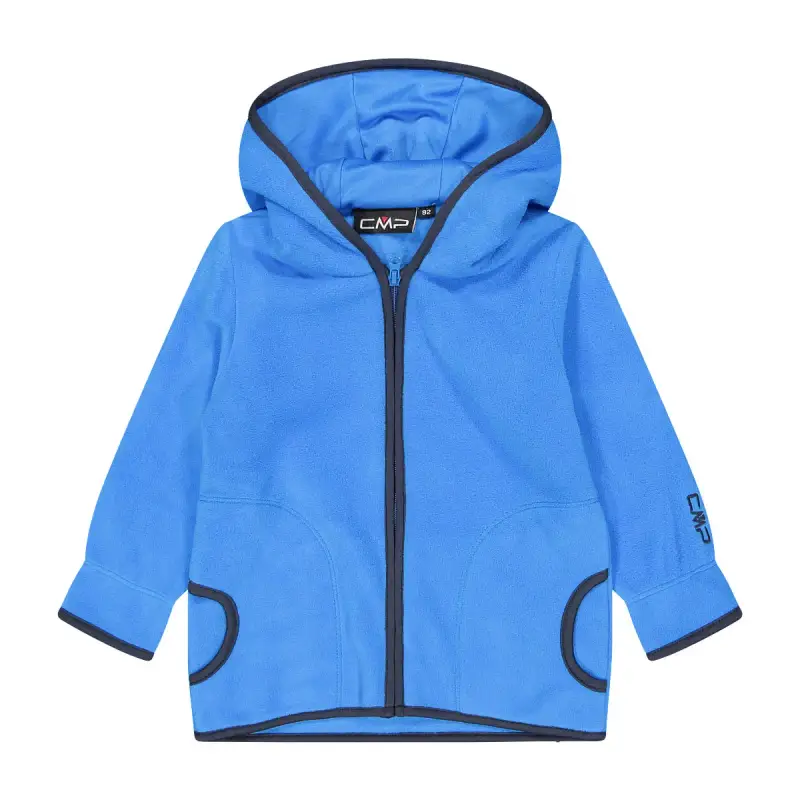 Felpa con cappuccio zipper per bambini CMP Arctic