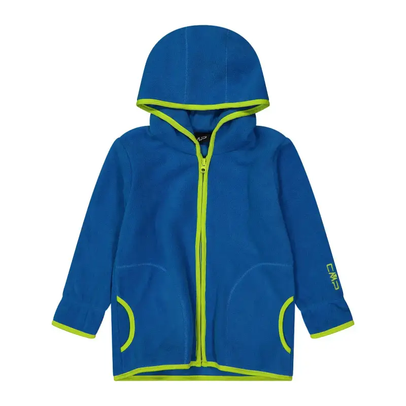 Felpa con cappuccio zipper per bambini CMP Arctic