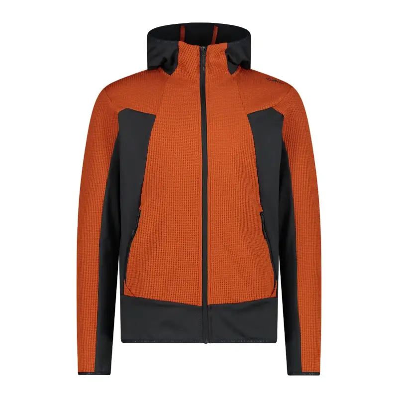 CMP Felpa con cerniera a cappuccio