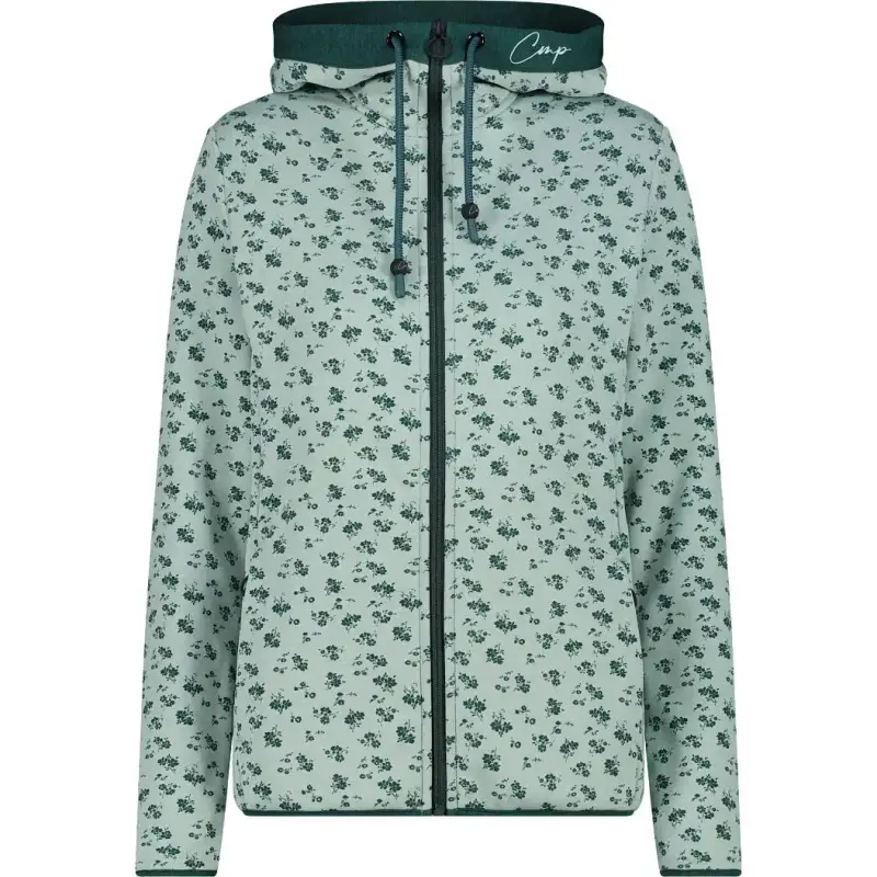 Felpa con zip e cappuccio donna CMP