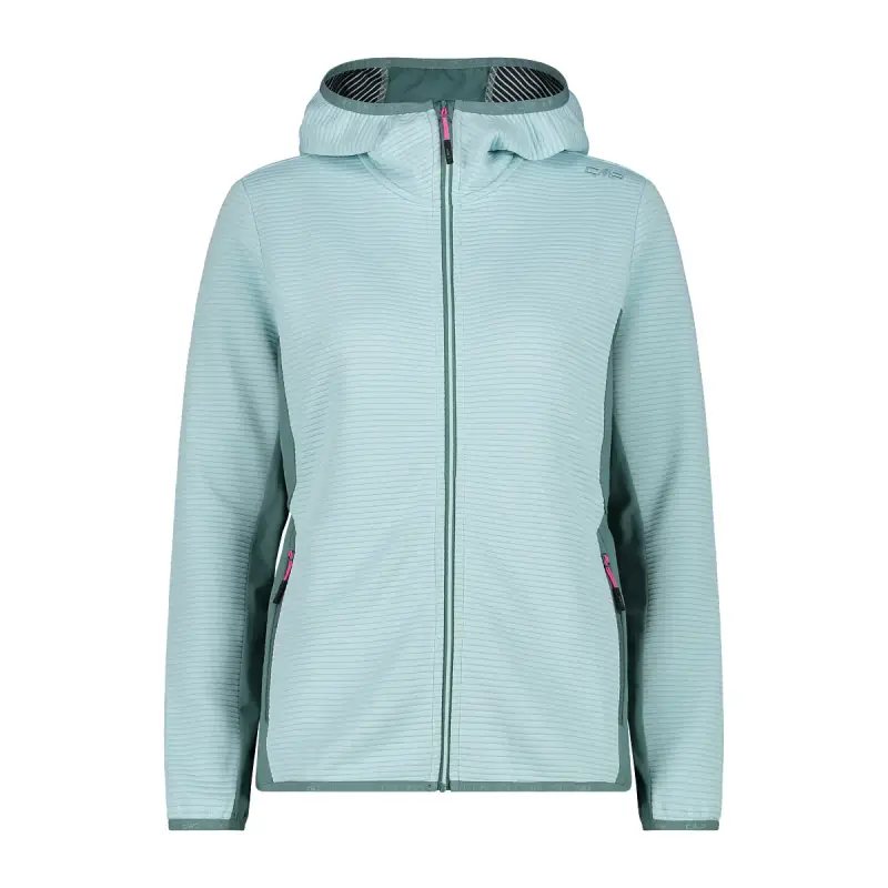 Felpa con zip e cappuccio donna CMP