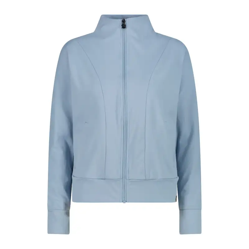 Felpa con zip e collo alto donna CMP