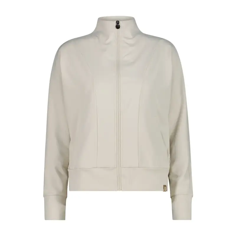 Felpa con zip e collo alto donna CMP