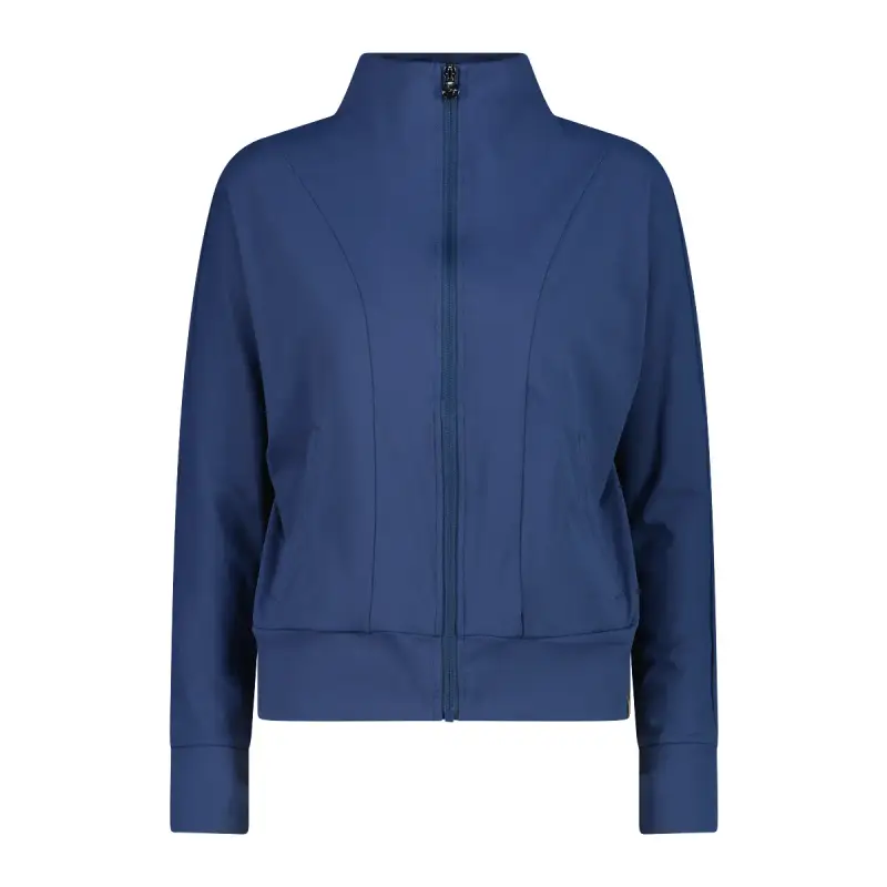 Felpa con zip e collo alto donna CMP
