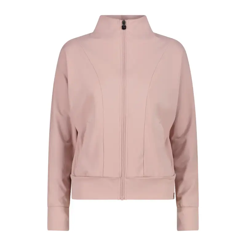 Felpa con zip e collo alto donna CMP
