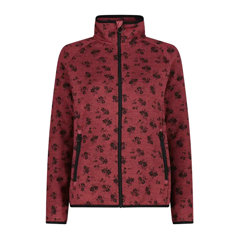 Felpa tecnica con zip donna CMP