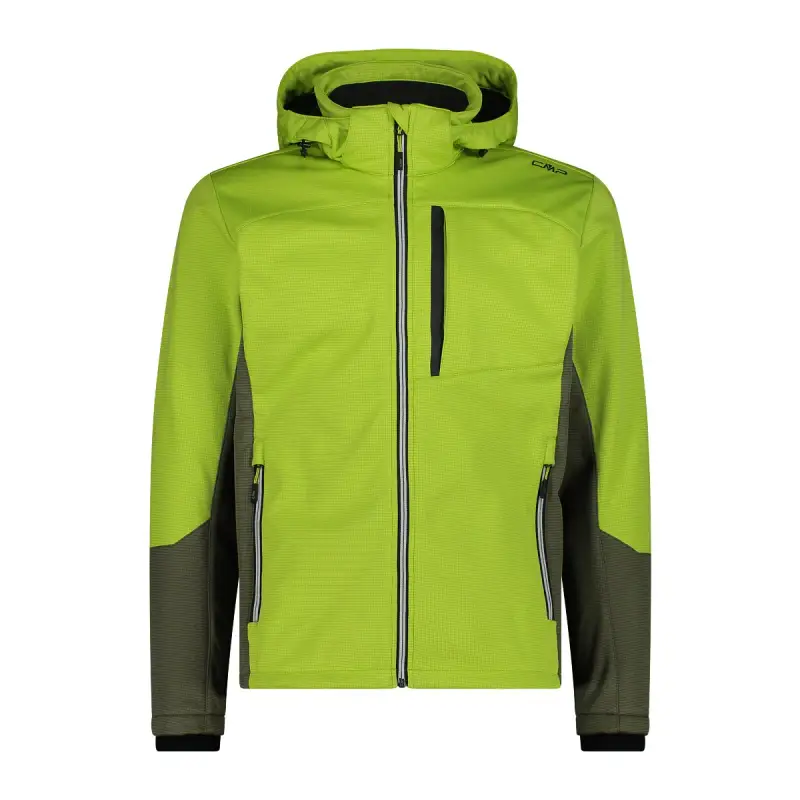 Giacca a cappuccio softshell Ripstop CMP