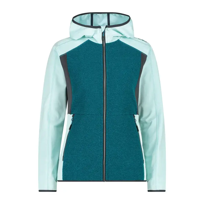 Giacca a vento con cappuccio da donna CMP