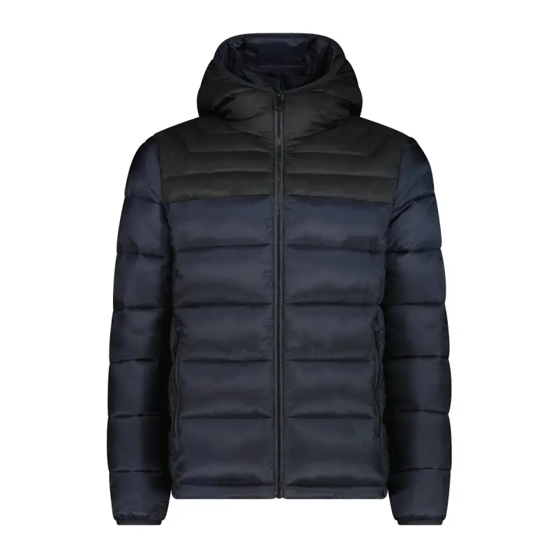 Giacca a vento con cappuccio e zip CMP