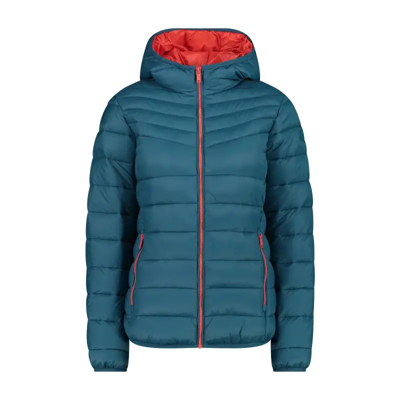 Giacca a vento con cappuccio fisso donna CMP