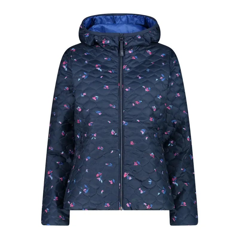 Giacca a vento con cappuccio fisso donna CMP