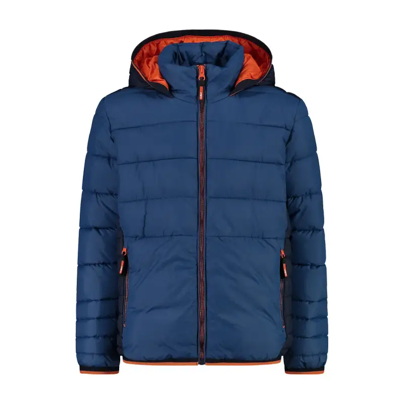 Giacca a vento con cappuccio fisso per bambini CMP