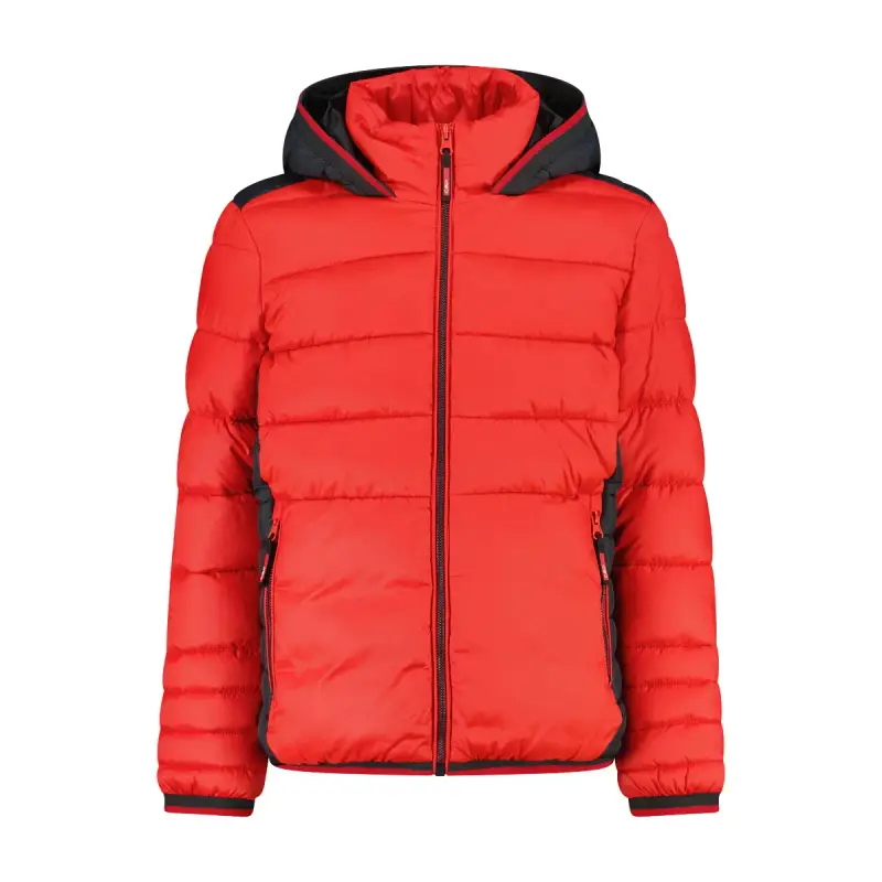 Giacca a vento con cappuccio fisso per bambini CMP