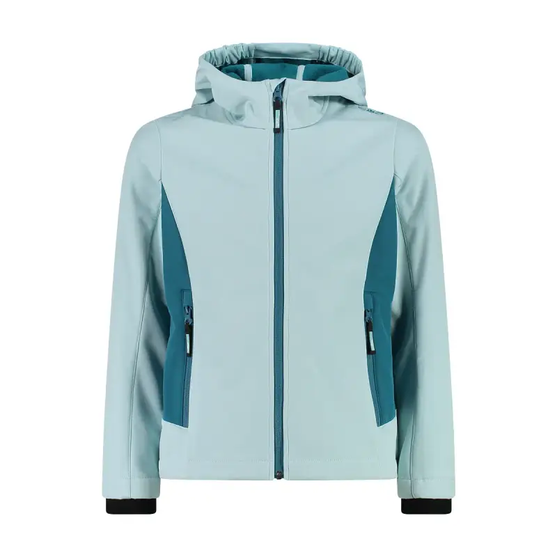 Giacca a vento con cappuccio fisso per ragazza CMP