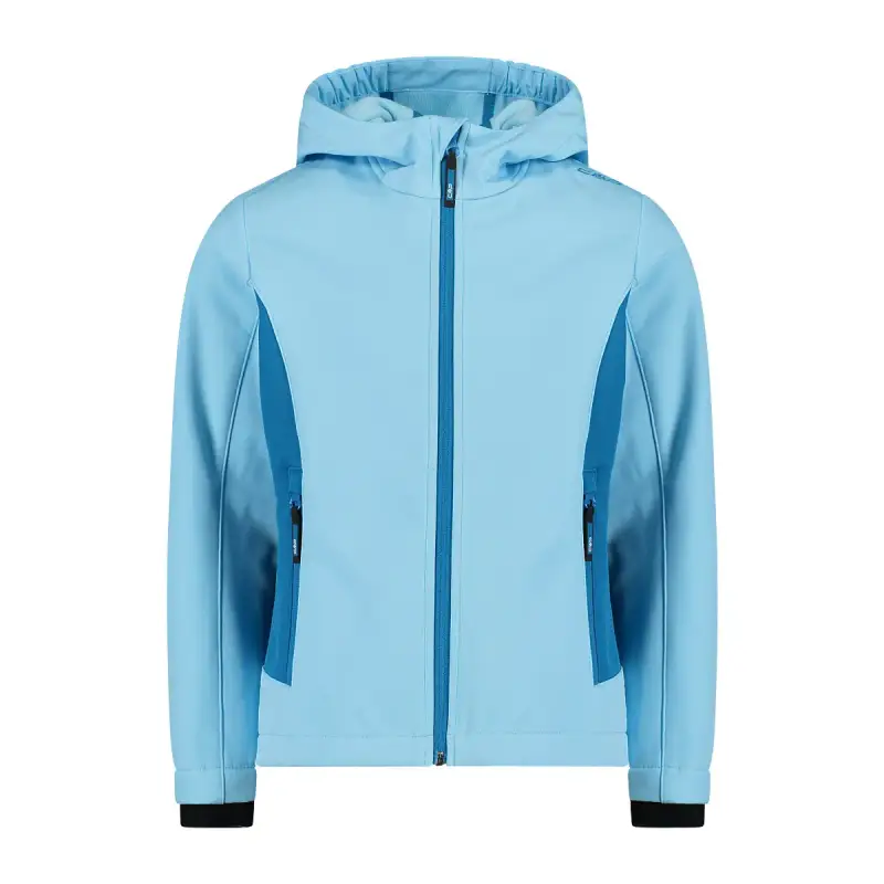 Giacca a vento con cappuccio fisso per ragazza CMP