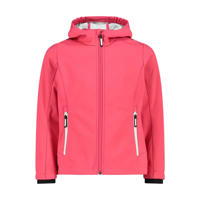 Giacca a vento con cappuccio fisso per ragazza CMP