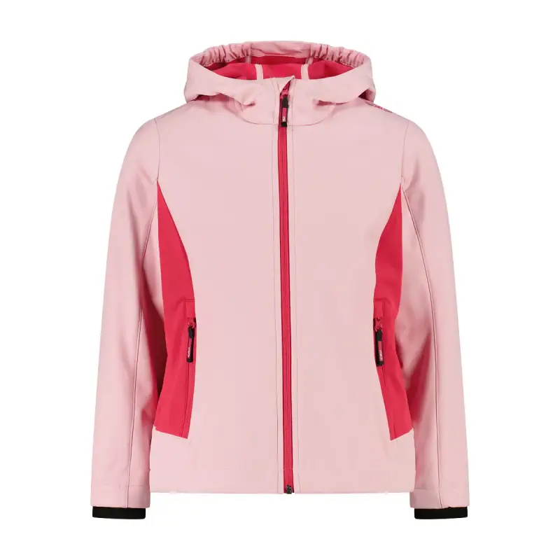 Giacca a vento con cappuccio fisso per ragazza CMP