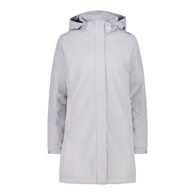 Giacca a vento donna con cappuccio e zip CMP