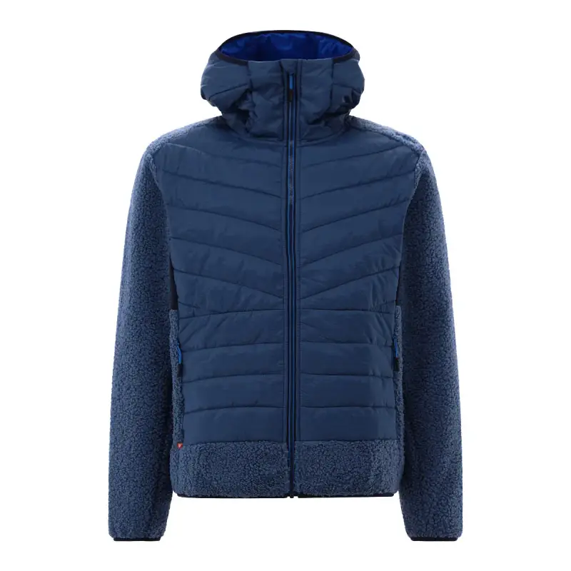 Giacca a vento ibrida con cappuccio CMP