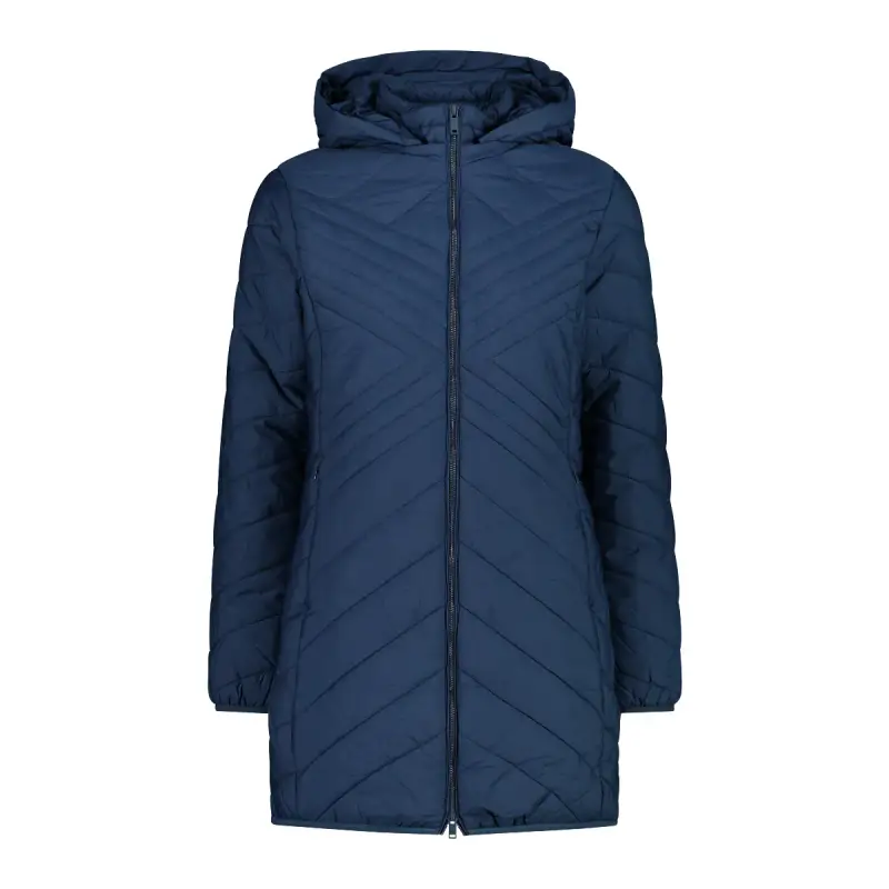 Giacca a vento lunga con cappuccio donna CMP