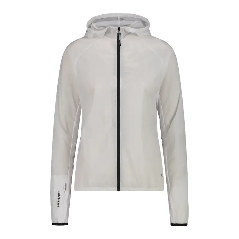 Giacca antivento con cappuccio da donna CMP