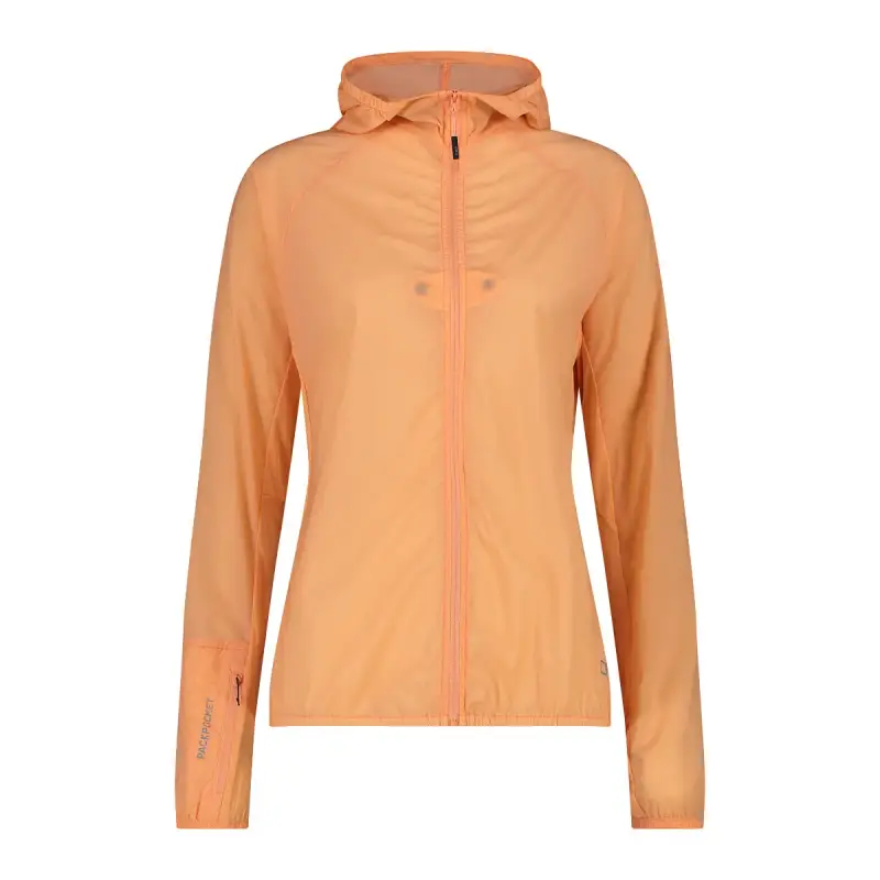 Giacca antivento con cappuccio da donna CMP
