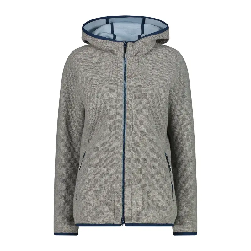 Giacca con cappuccio in lana donna CMP