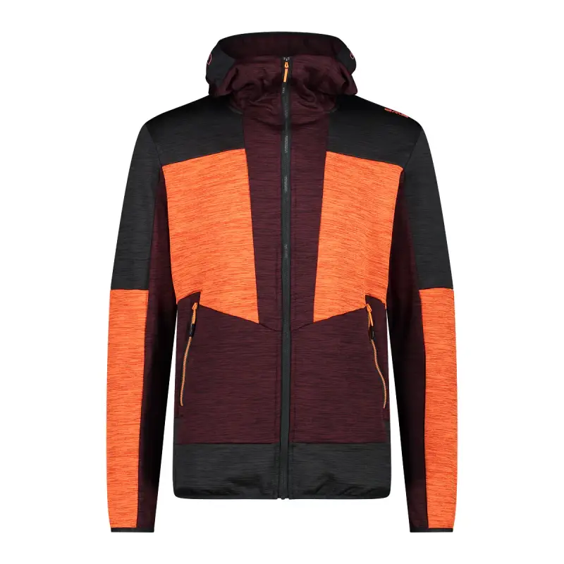 Giacca con cappuccio in pile CMP