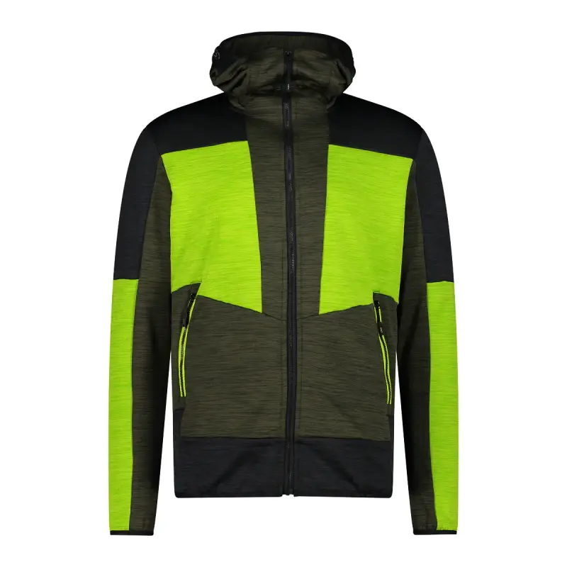 Giacca con cappuccio in pile CMP