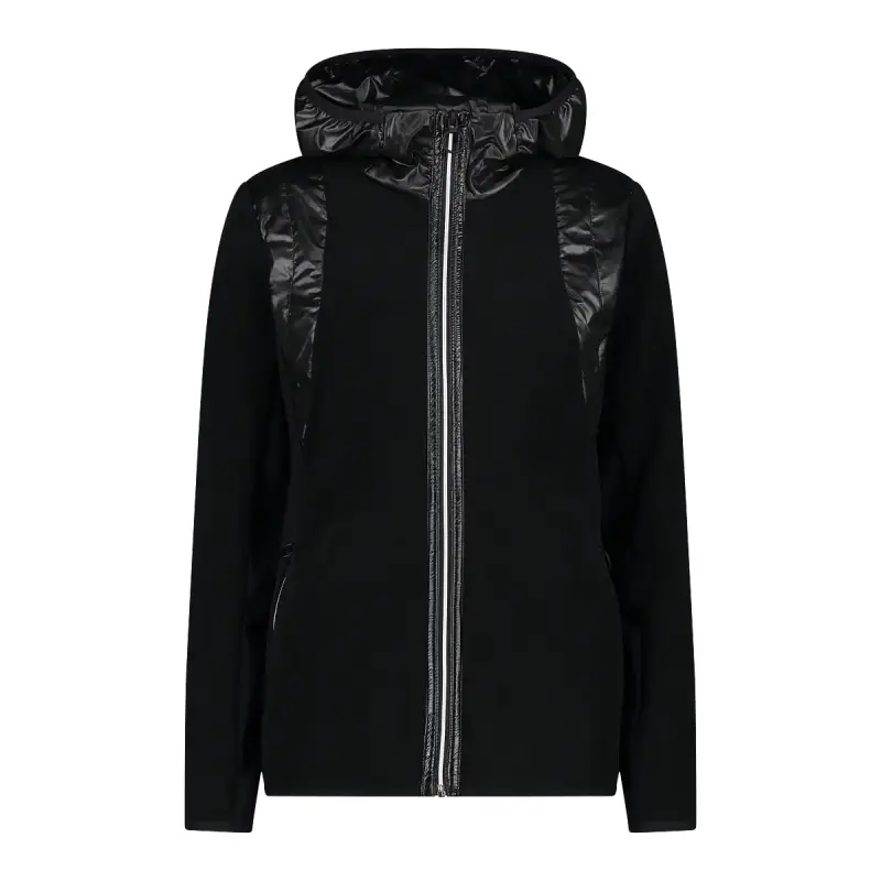 Giacca con cappuccio in pile da donna CMP