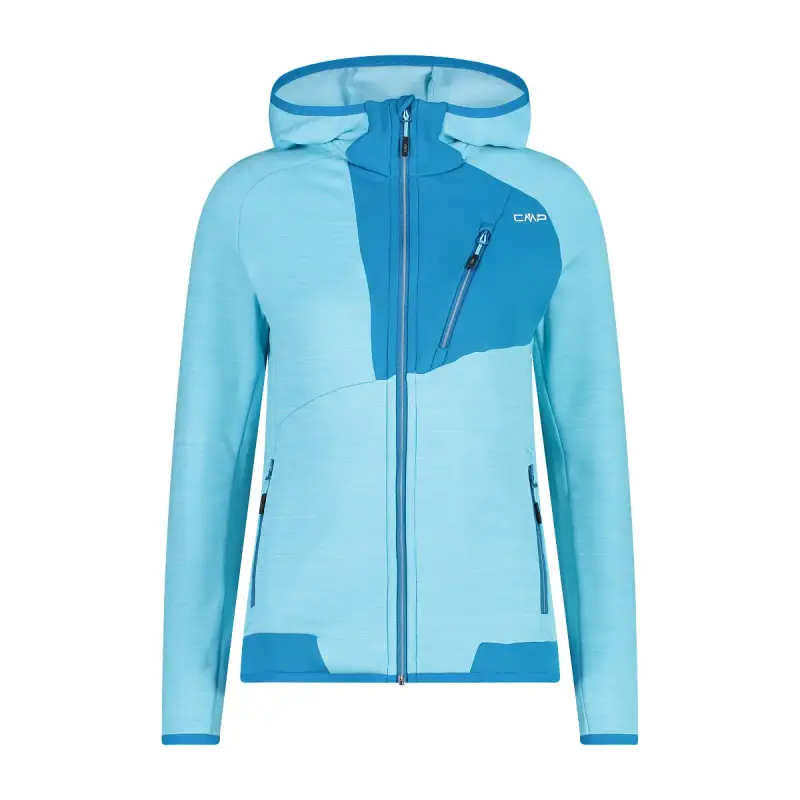 Giacca con cappuccio Sstretch performance donna CMP