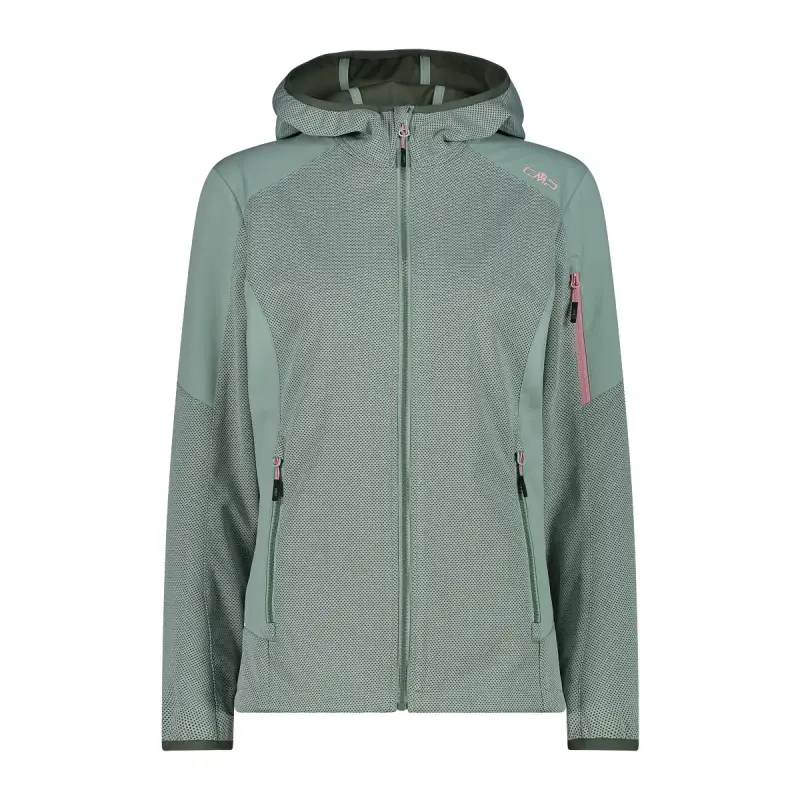 Giacca da donna con cappuccio e zip CMP