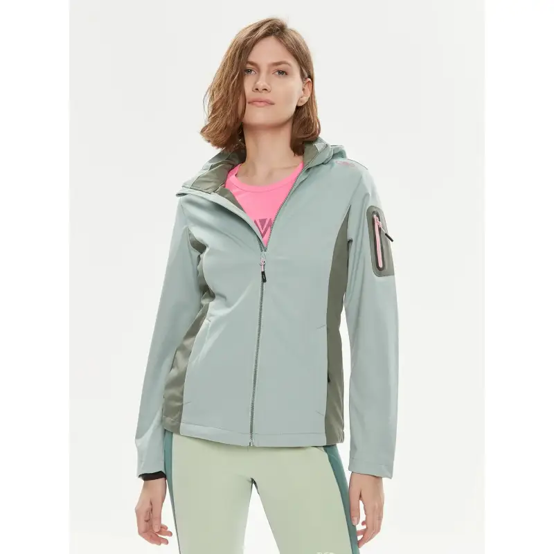 Giacca da trekking con cappuccio da donna CMP