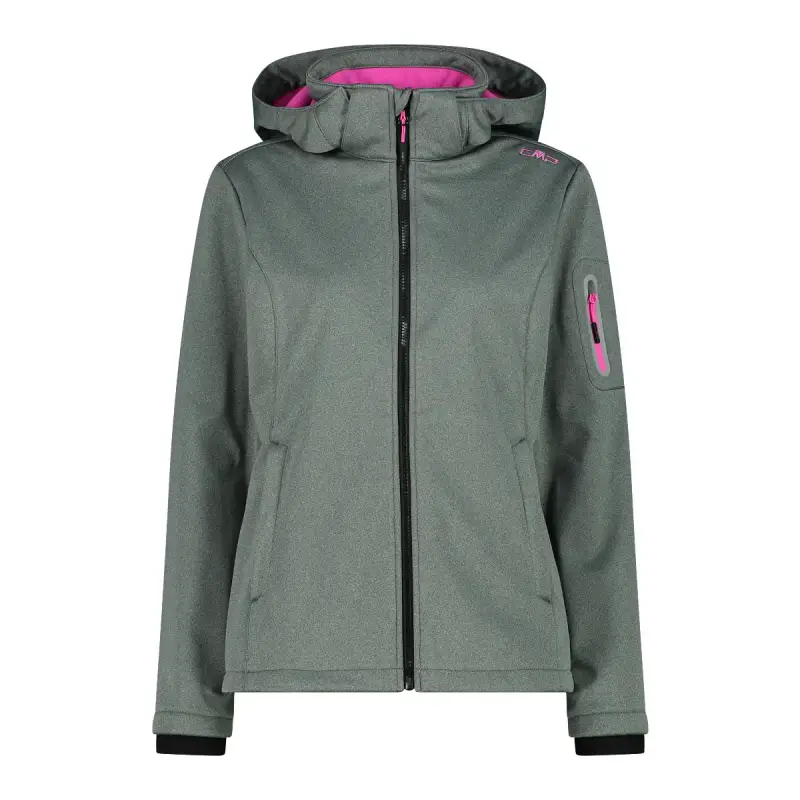 Giacca da trekking con cappuccio da donna CMP