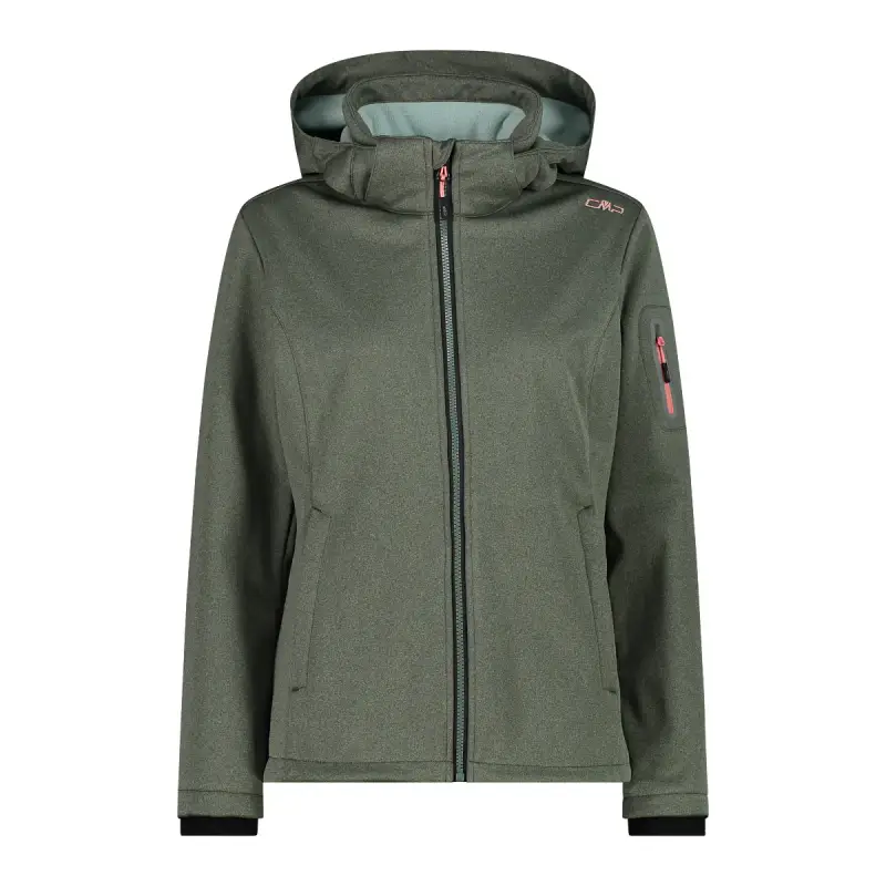 Giacca da trekking con cappuccio da donna CMP