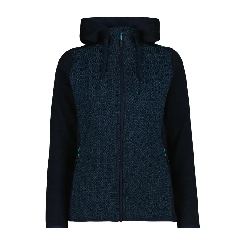 Giacca da trekking con cappuccio zip per donna CMP