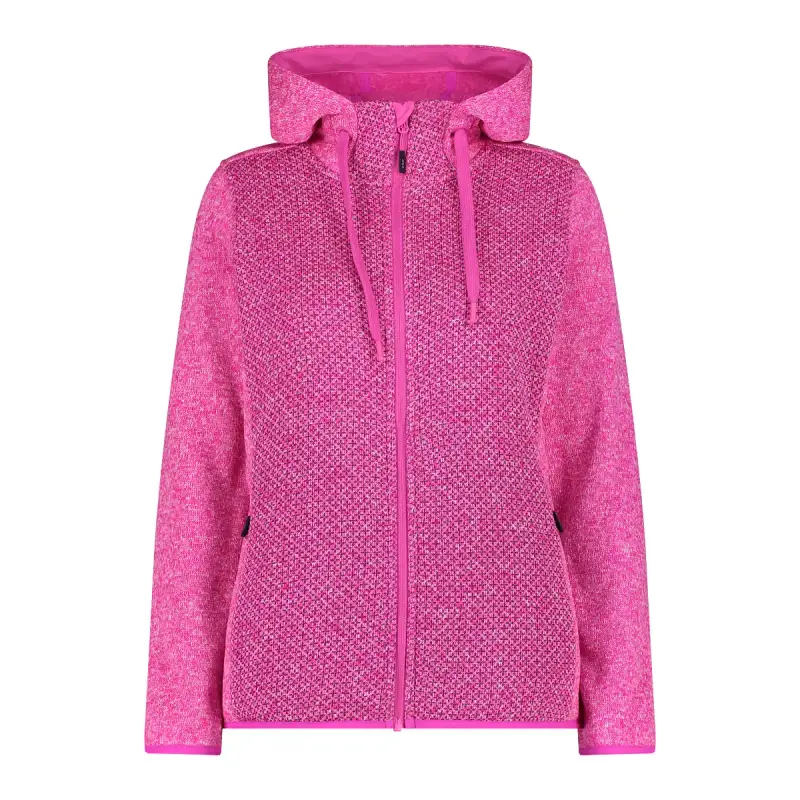 Giacca da trekking con cappuccio zip per donna CMP