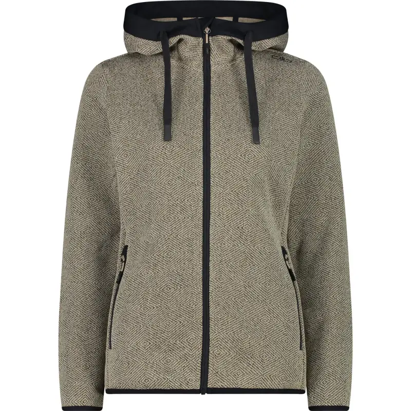 Giacca da trekking con cappuccio zip per donna CMP